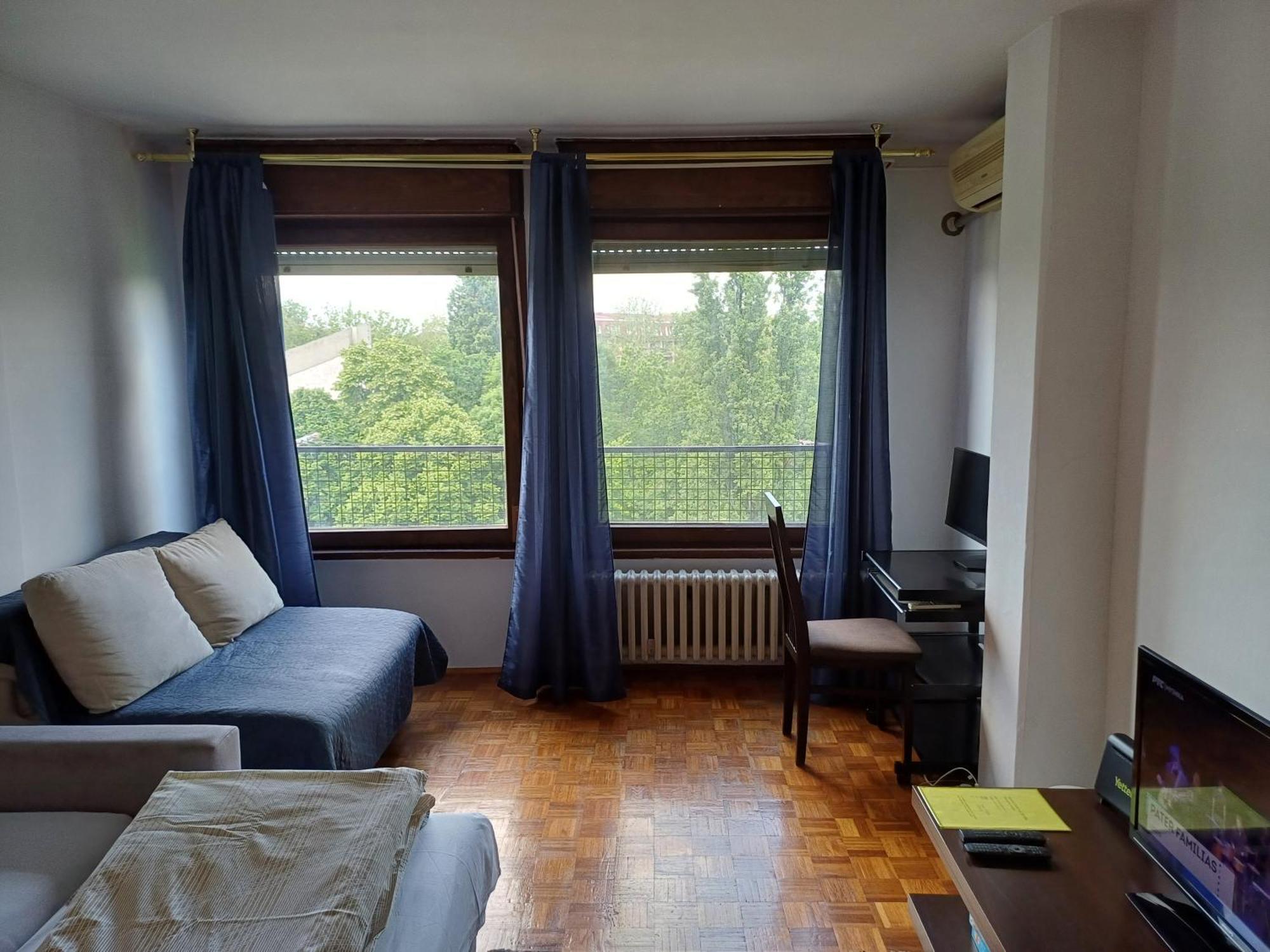 Apartment Student City, Wifi 300Mbs Belgrado Buitenkant foto